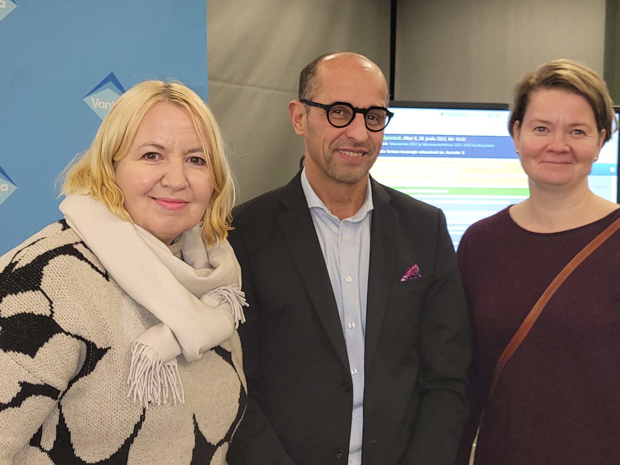 Aluevaltuustoryhmän puheenjohtajisto vuodelle 2023
