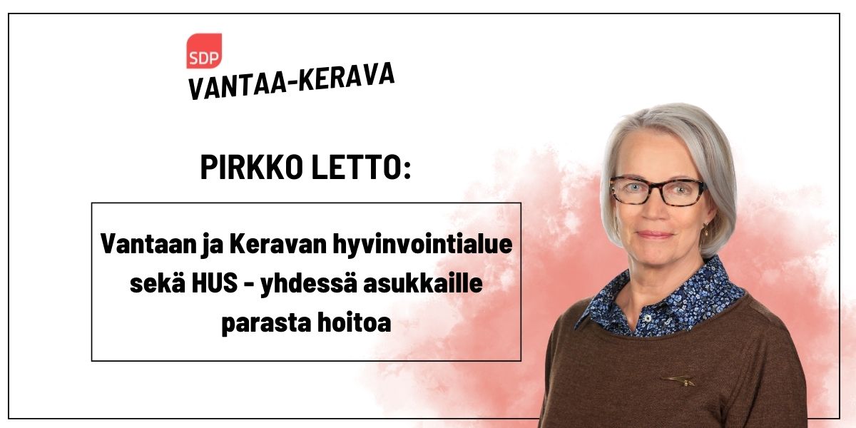 Vantaan ja Keravan hyvinvointialue sekä HUS – yhdessä asukkaille parasta hoitoa
