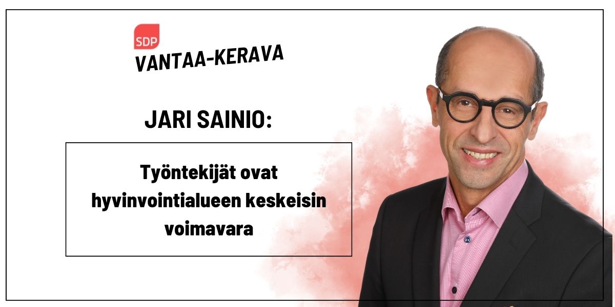 Työntekijät ovat hyvinvointialueen keskeisin voimavara