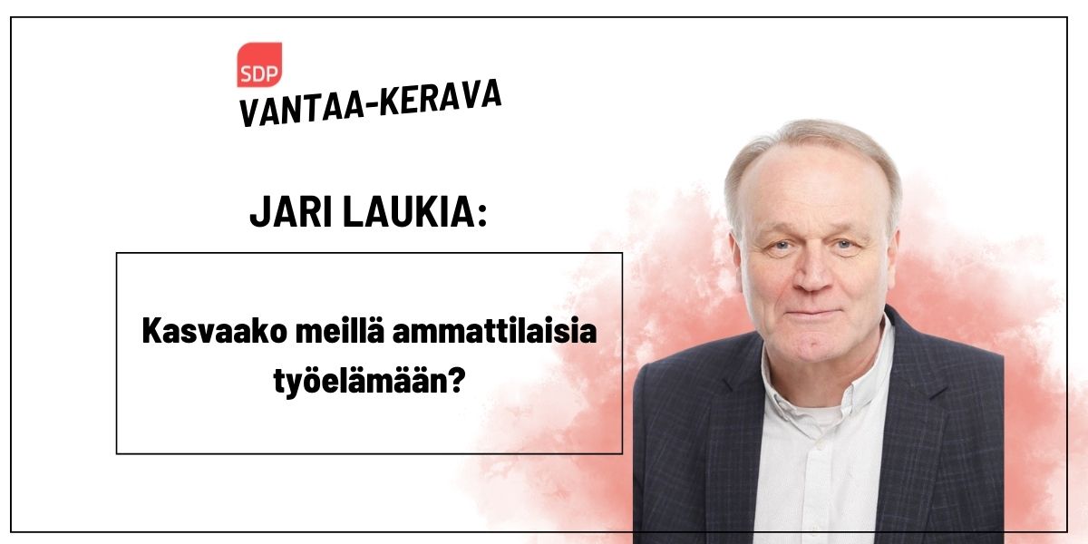 Kasvaako meillä ammattilaisia työelämään?