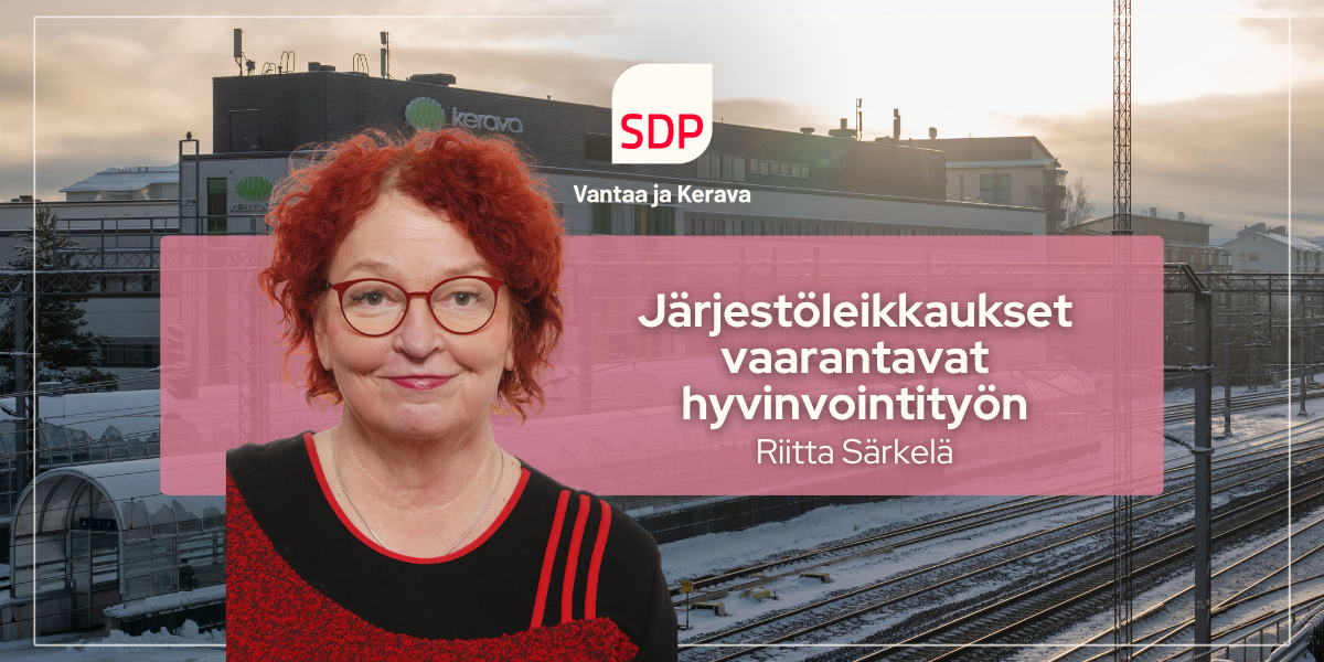 Järjestöleikkaukset vaarantavat hyvinvointityön